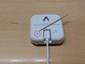 NatureRemo本体のリセット2
