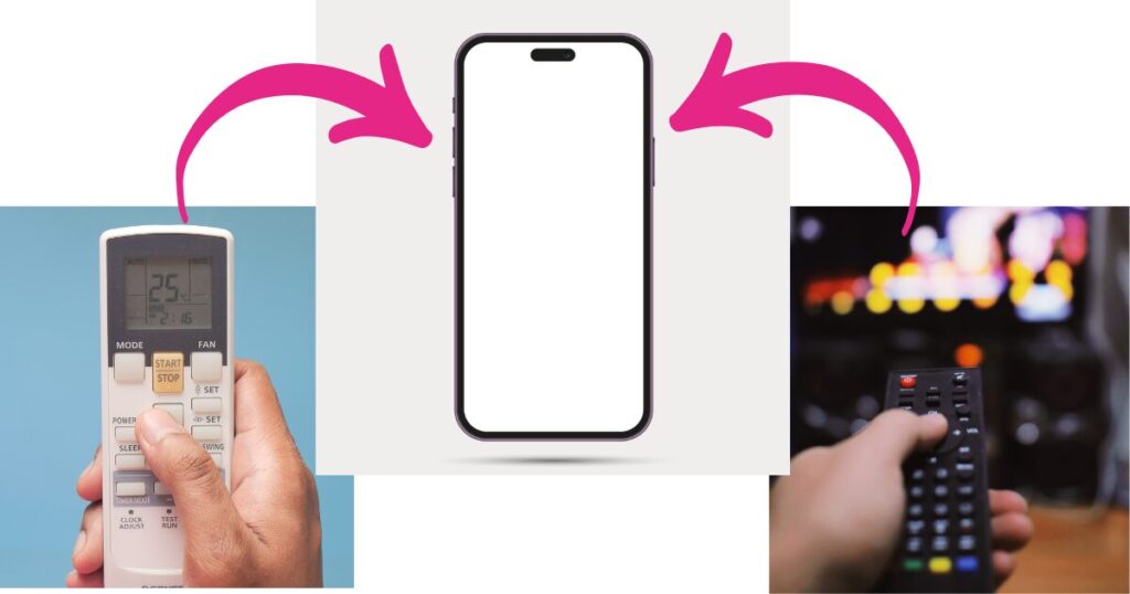 スマホの赤外線通信機能