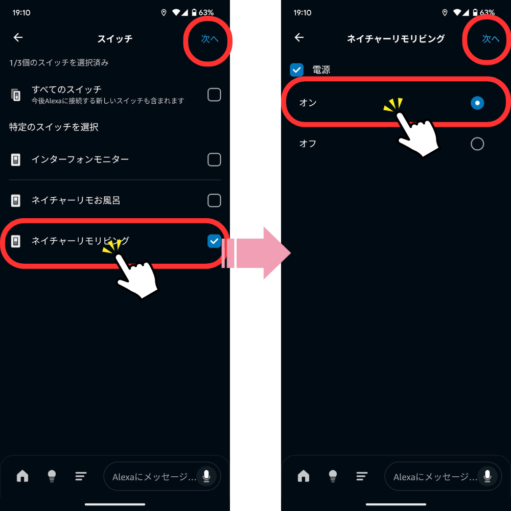 natureremo_定型アクション作成4